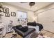 Flex room with massage table and salon lighting at 6211 Stable View St, Castle Pines, CO 80108
