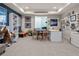 A finished basement with room to study or play at 3418 New Haven Cir, Castle Rock, CO 80109
