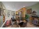 Bright kitchen with a dining area, stainless steel appliances, and wood cabinets at 350 Arapahoe Ave # 17, Boulder, CO 80302