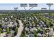 Aerial image of the home in a neighborhood near schools, shopping, and parks at 18899 E Whitaker Cir, Aurora, CO 80015