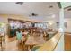 Clubhouse bar and dining area with wooden finishes at 605 S Alton Way # 9C, Denver, CO 80247