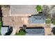 Overhead view of house and backyard at 219 Terry St, Longmont, CO 80501