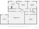 Basement floor plan featuring a recreation room, utility room, bedrooms, storage, and walk in closet at 1697 W Powers Ave, Littleton, CO 80120