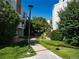 Well-manicured path meanders through a landscaped community at 11105 E Alameda Ave # 202, Aurora, CO 80012