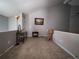 Upper level with vanity, cat tree and wall art at 11105 E Alameda Ave # 202, Aurora, CO 80012