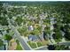 Panoramic aerial view of modern house in a lush, green residential neighborhood at 2900 S Adams St, Denver, CO 80210