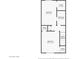 Second floor plan featuring bedrooms, bathrooms, and closets layout; note the closet dimensions at 12993 W 20Th Ave, Golden, CO 80401