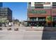 Street view of Whole Foods Market near the building and its sidewalk seating area at 1750 Wewatta St # 809, Denver, CO 80202
