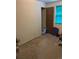 Bedroom with neutral walls, carpet and window with blinds at 9062 Utica St, Westminster, CO 80031