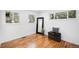 Bedroom with natural light, hardwood floors, and ample space at 1148 N Clinton St, Aurora, CO 80010