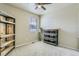 Bedroom featuring shelving and a large window at 6045 High Timber Cir, Castle Rock, CO 80104
