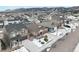 Aerial view of homes in a neighborhood at 2147 Prairie Smoke Dr, Monument, CO 80132