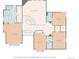 Upstairs floorplan featuring primary bedroom with ensuite bath and three additional bedrooms at 50 Deerwood Dr, Littleton, CO 80127