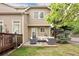 Serene backyard with a patio area at 1885 S Quebec Way # M101, Denver, CO 80231