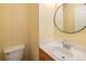 Cozy bathroom with vanity and toilet at 1885 S Quebec Way # M101, Denver, CO 80231