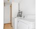 Laundry room with washer and dryer hookups at 540 Hickory St, Hudson, CO 80642