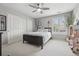 Bright bedroom with closet, window, and carpet flooring at 5207 Denim Ct, Parker, CO 80134
