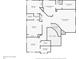 Floor plan displaying the layout of the second floor, including the primary bedroom and additional bedrooms at 5207 Denim Ct, Parker, CO 80134