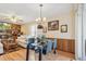 Bright dining area with a view of the living room at 14939 E Harvard Ave, Aurora, CO 80014