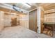 Unfinished basement with concrete floors and potential for storage or customization at 6007 Yarrow St # I, Arvada, CO 80004