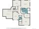 Floorplan depicting second floor layout including bedrooms, bathrooms, and walk-in closets at 8548 Winter Berry Dr, Castle Pines, CO 80108