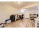 Versatile bedroom space with ample storage, a desk setup, and a comfortable, inviting ambiance at 14193 E Radcliff Cir, Aurora, CO 80015