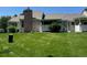 Lush backyard with manicured lawn, privacy fence and mature landscaping offering serene outdoor space at 13908 E Linvale Pl, Aurora, CO 80014