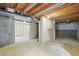 Unfinished basement view with exposed ductwork and concrete floor at 5934 Kingsfield St, Castle Rock, CO 80104