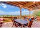 Beautifully crafted deck for outdoor dining with stunning views at 9537 Chesapeake St, Highlands Ranch, CO 80126