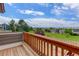 Outdoor deck features a beautiful view of the surrounding neighborhood and rolling hills at 9537 Chesapeake St, Highlands Ranch, CO 80126