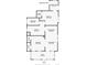 Detailed floor plan showcasing layout with labeled rooms and dimensions for the entire property at 1164 Wabash St, Denver, CO 80220