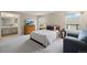 Bright bedroom with natural light, plush carpeting, and relaxing atmosphere at 7272 E Appleton Cir, Centennial, CO 80112