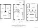 Upstairs floor plan showing the bedroom layout featuring two bathrooms, a hall and an additional room at 7272 E Appleton Cir, Centennial, CO 80112