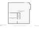 Basement floorplan showing unfinished basement and Gathering room at 9929 W Fairview Ave, Littleton, CO 80127