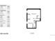 Basement floor plan featuring two recreational rooms and a bathroom at 13307 Humboldt Dr, Thornton, CO 80241