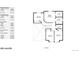 Second floor plan featuring bedrooms, bathrooms, and a walk-in closet for the primary bedroom at 13307 Humboldt Dr, Thornton, CO 80241