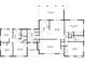 Detailed floor plan showcasing the layout of the home, including bedrooms, kitchen, living room, and outdoor patios at 3400 Garland St, Wheat Ridge, CO 80033