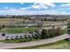 Community aerial view showcasing neighborhood, walking paths, and amenities at 1862 Mallard Dr, Superior, CO 80027