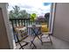 Cozy balcony featuring outdoor seating and picturesque views, perfect for unwinding at 1862 Mallard Dr, Superior, CO 80027