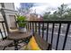 Relaxing balcony offers comfortable seating and lovely outdoor views, perfect for enjoying nature at 1862 Mallard Dr, Superior, CO 80027
