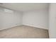 Bedroom with neutral carpeting and a small window providing natural light at 3061 W 92Nd Ave # 14A, Westminster, CO 80031