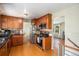 Contemporary kitchen with stainless steel appliances and open layout at 6132 W 113Th Ave, Westminster, CO 80020