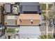Overhead view of the property and surrounding houses at 3306 N Gilpin St, Denver, CO 80205