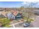 Aerial view of the street and the neighborhood at 3306 N Gilpin St, Denver, CO 80205