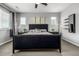 Cozy bedroom with stylish decor, providing a relaxing retreat for rest and rejuvenation at 9406 Bross St, Arvada, CO 80007