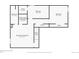 Detailed floor plan showcasing the layout of the basement at 5370 S Flanders Way, Centennial, CO 80015