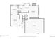 Detailed floor plan showcasing the layout of the first floor at 5370 S Flanders Way, Centennial, CO 80015