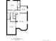 Basement floor plan showcasing bedroom, Gathering room, and storage spaces at 3802 Lee Cir, Wheat Ridge, CO 80033