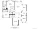 Detailed floor plan showcasing the layout of the home including the primary bedroom, kitchen, and living spaces at 3802 Lee Cir, Wheat Ridge, CO 80033