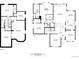 Combined basement and first-floor plans detail the home's layout and dimensions, showing the overall design at 3802 Lee Cir, Wheat Ridge, CO 80033